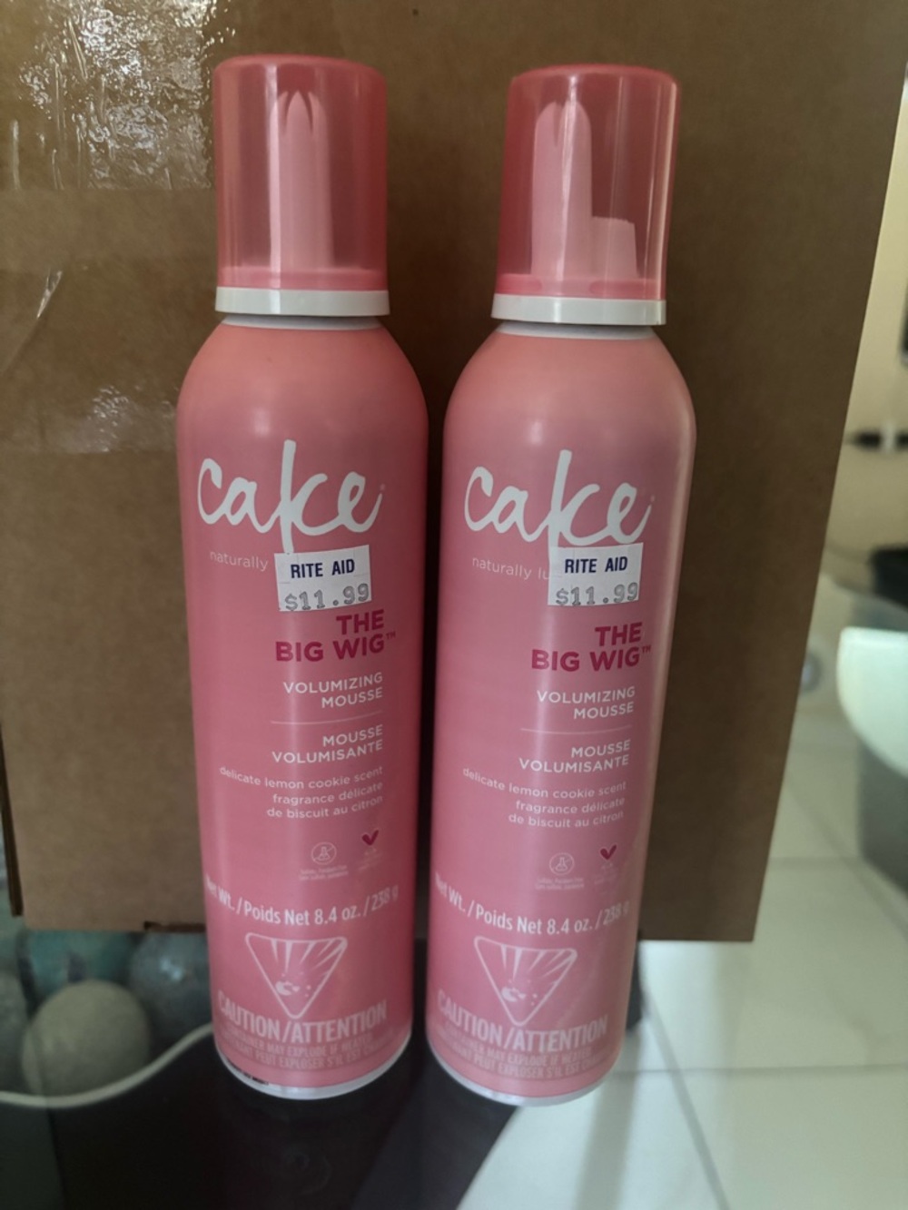 Bundle & Save!! Cake Pink Volumizing Mousse Duo
